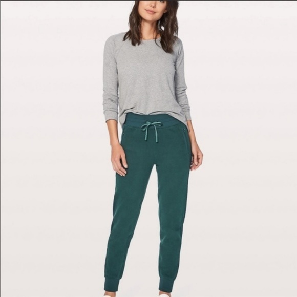 lululemon athletica Pants - Lululemon Get Going Joggers In Submarine Teal Blue
